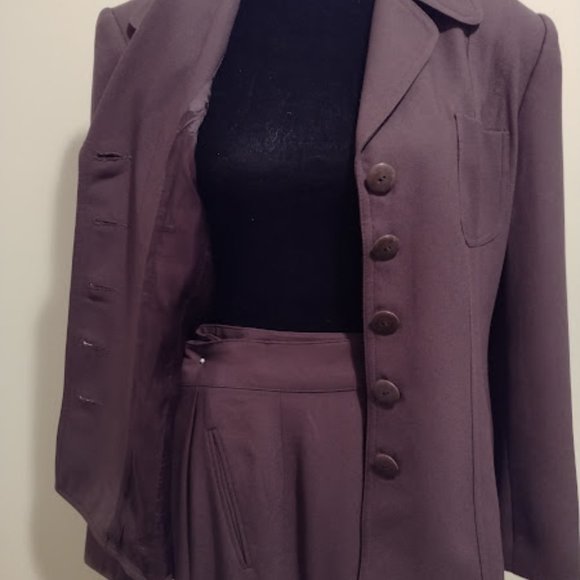 Sunny Names, 2pc Pant Set, Brown, Size-12, Dry Cleaned - Picture 5 of 9